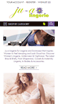 Mobile Screenshot of ju-a-lingerie.co.uk
